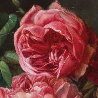 obraz przedstawiający pąk czewonej róży